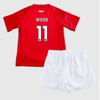 Nottingham Forest Chris Wood #11 Hemmatröja Barn 2024-25 Kortärmad (+ Korta byxor)